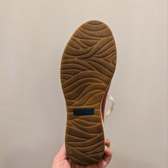 Josef Seibel Caren 06 Red and Gray Lace-up Shoes - Picture 5 of 5